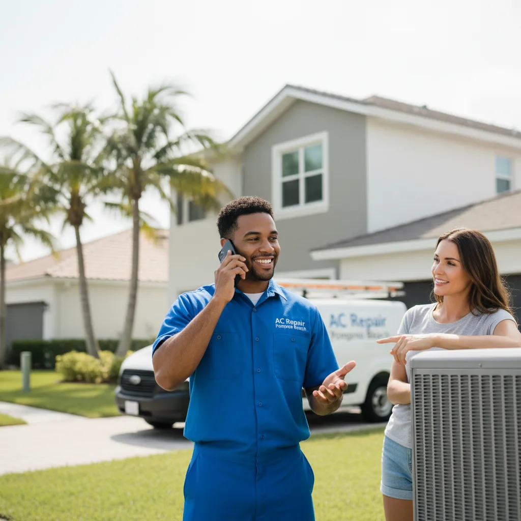 AC Repair Pompano Beach customer support in Swannanoa